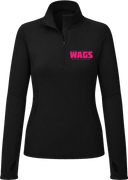 Quarter Zip Hoodies - WAGS Tournament 2026 (Magenta)