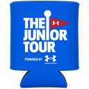 Custom Koozie - Junior Tour - Wordmark White