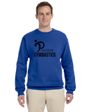 Crew Sweatershirt - Precision Gymnastics - Black