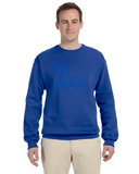 Crew Sweatershirt - Precision Gymnastics - Blue