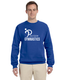 Crew Sweatershirt - Precision Gymnastics - White