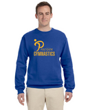Crew Sweatershirt - Precision Gymnastics - Yellow