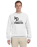 Crew Sweatershirt - Precision Gymnastics - Black