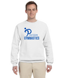 Crew Sweatershirt - Precision Gymnastics - Blue