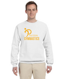Crew Sweatershirt - Precision Gymnastics - Yellow