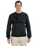 Crew Sweatershirt - Precision Gymnastics - Black