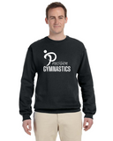 Crew Sweatershirt - Precision Gymnastics - White