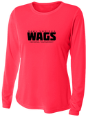 Women's Performance Long Sleeves -  WAGS Tournament 2026 (Black Wordmark)