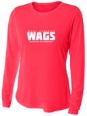 Women's Performance Long Sleeves -  WAGS Tournament 2026 (White Wordmark)