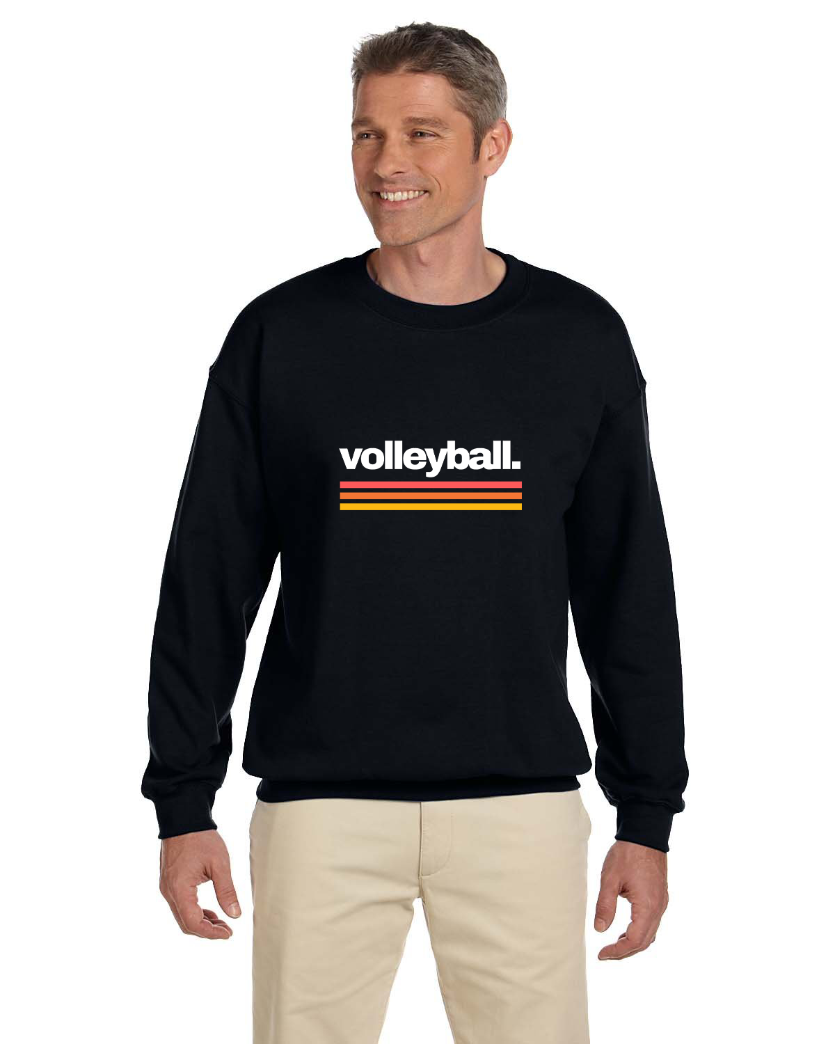 Crew Sweatershirt - L12 Sports Clothing - Volleyball.