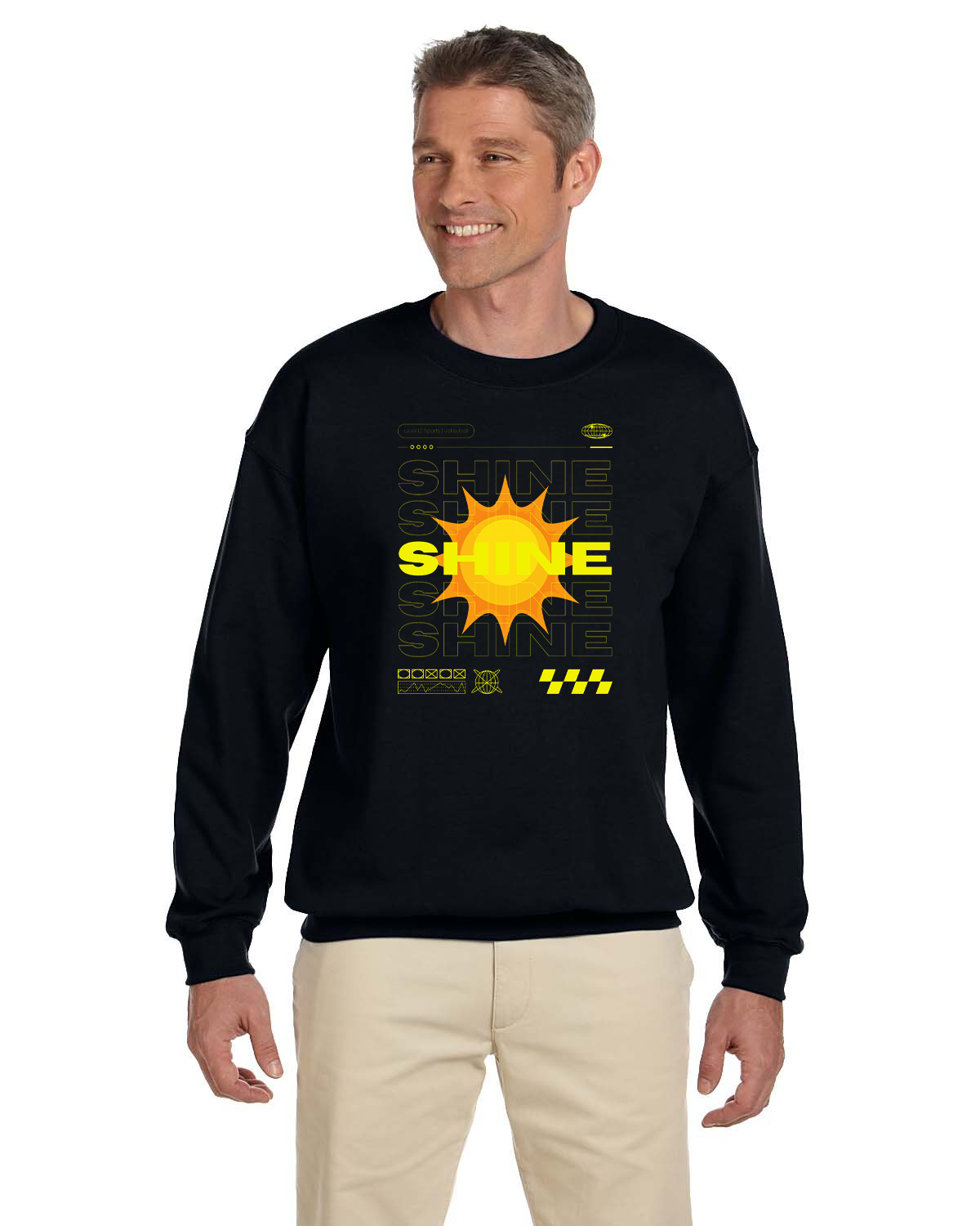 Crew Sweatershirt - L12 Sports Clothing - Shine