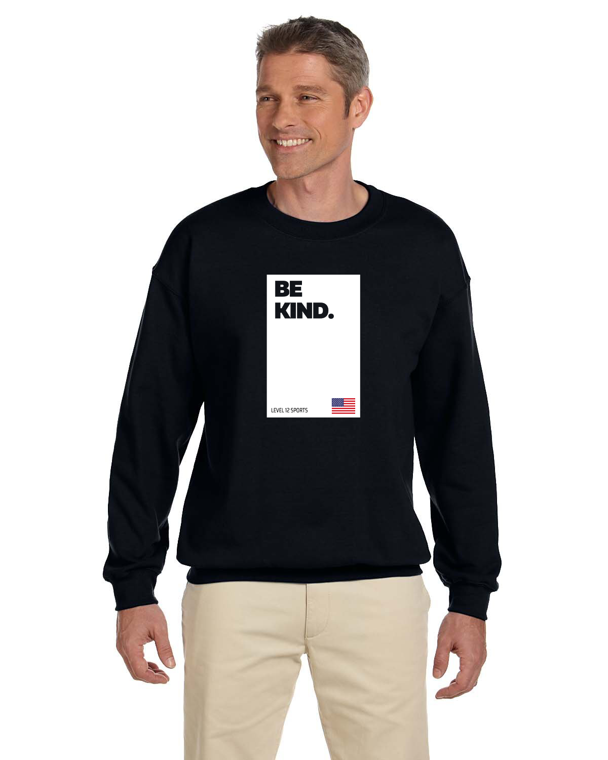 Crew Sweatershirt - L12 Sports Clothing - Be Kind