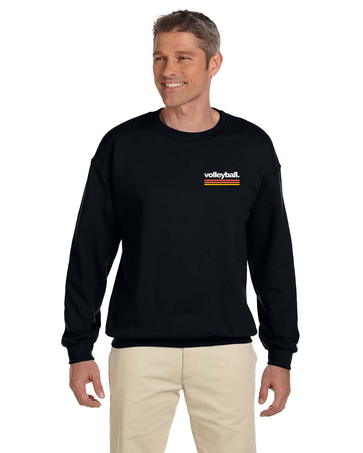 Crew Sweatershirt - L12 Sports Clothing - Volleyball.