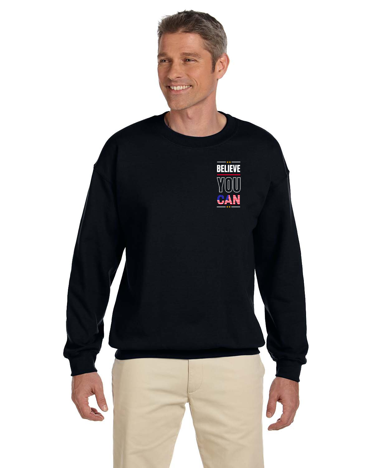 Crew Sweatershirt - L12 Sports Clothing - Believe You Can