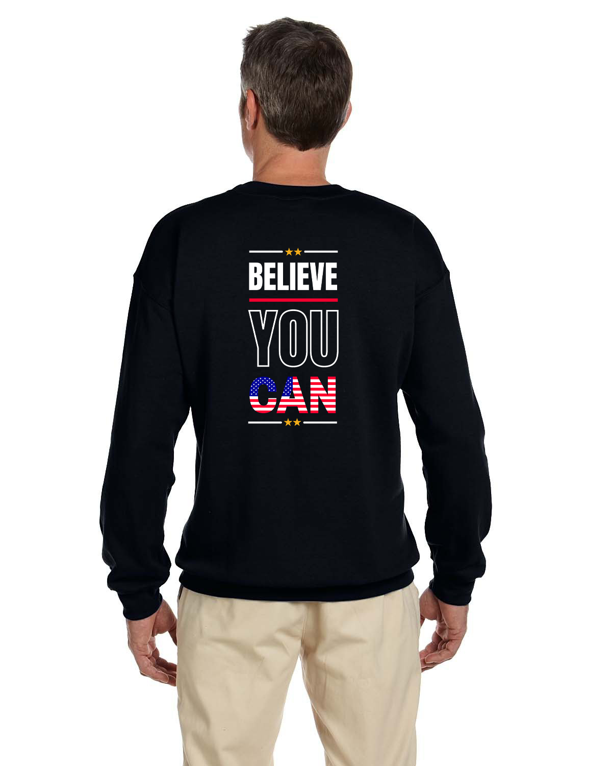 Crew Sweatershirt - L12 Sports Clothing - Believe You Can