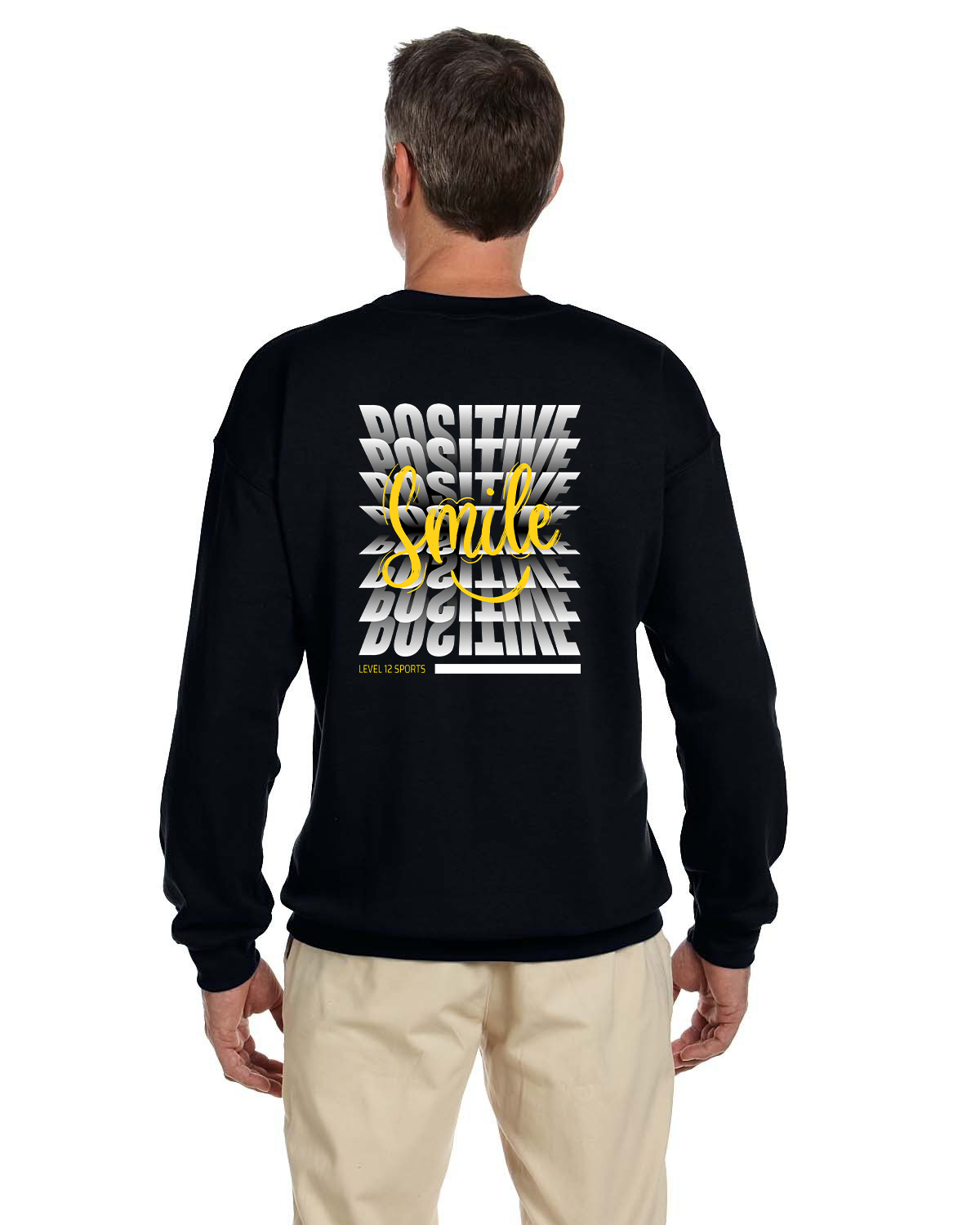 Crew Sweatershirt - L12 Sports Clothing - Positive Smile