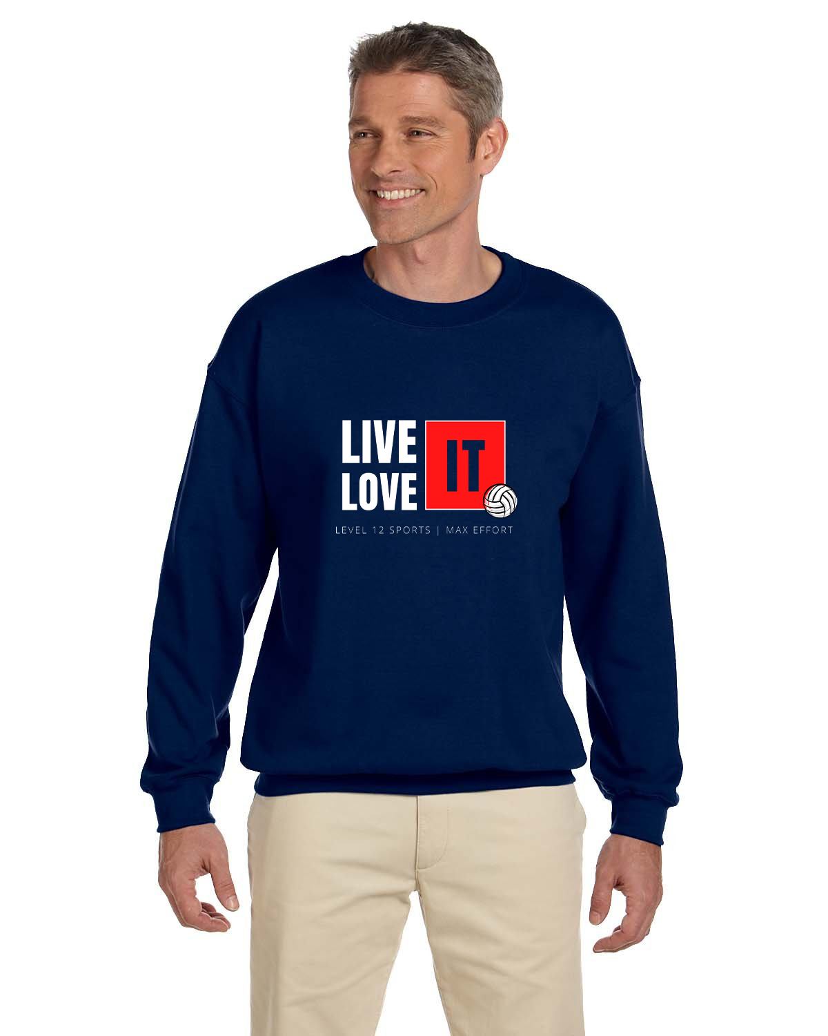 Crew Sweatershirt - L12 Sports Clothing - Live It Love It