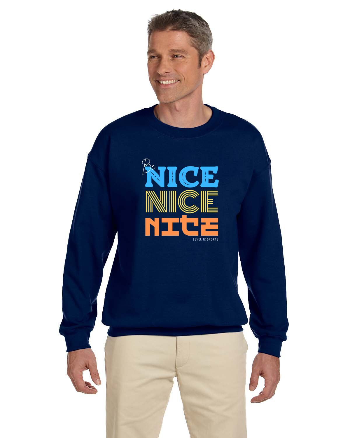 Crew Sweatershirt - L12 Sports Clothing - Be Nice