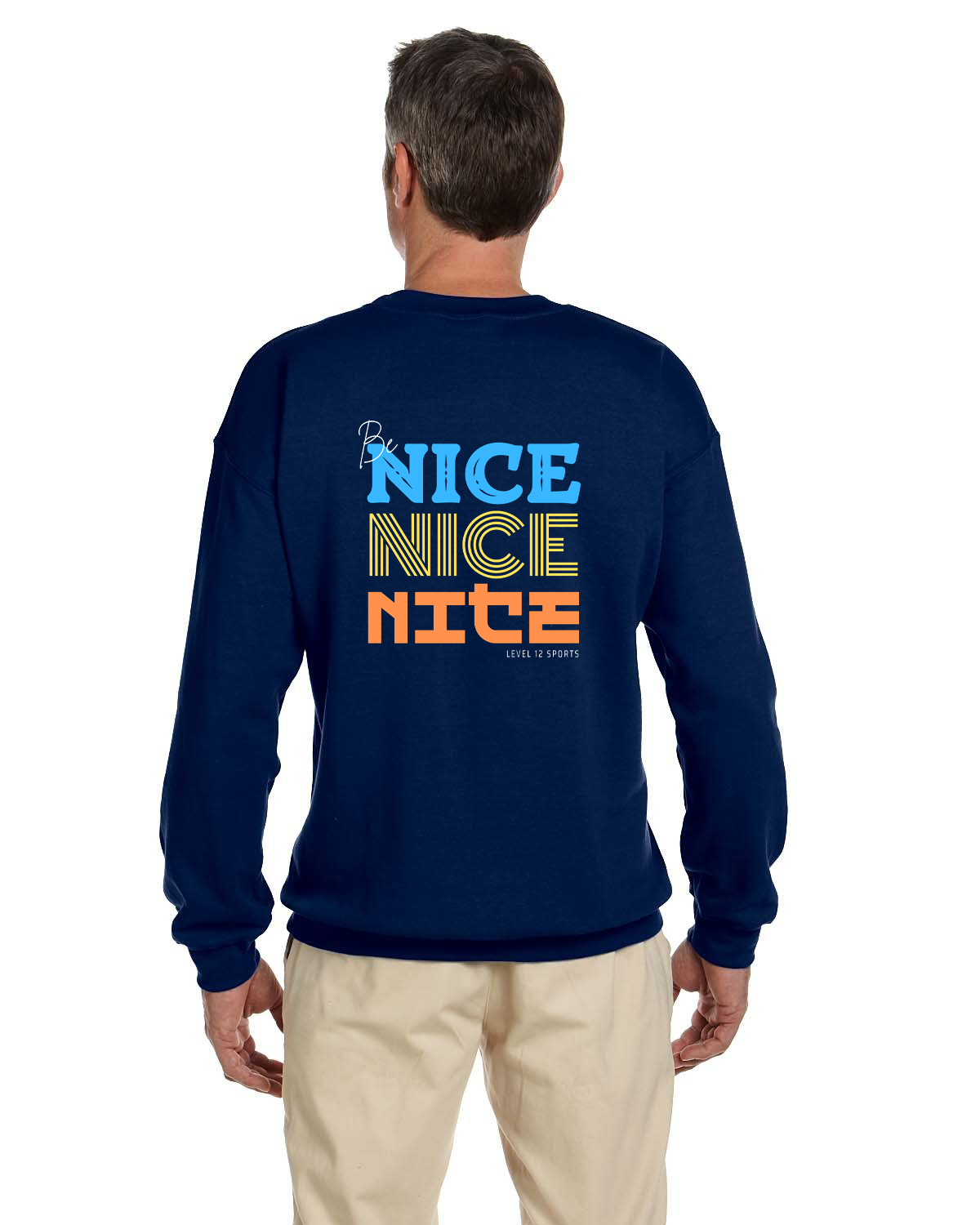 Crew Sweatershirt - L12 Sports Clothing - Be Nice