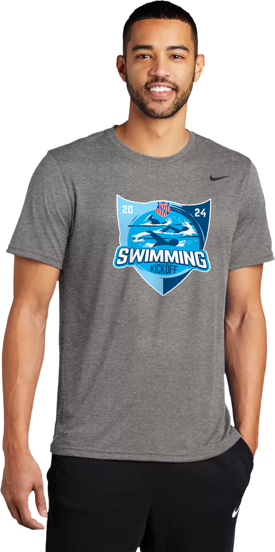 Nike Legend Short Sleeve - 2024 AAU Swimming Kick Off