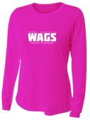 Women's Performance Long Sleeves -  WAGS Tournament 2026 (White Wordmark)