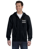 Full Zip Hoodie - L12 Sports Clothing - Volleyball Strong