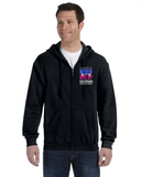 Full Zip Hoodie - L12 Sports Clothing - Never Give Up Stay Strong