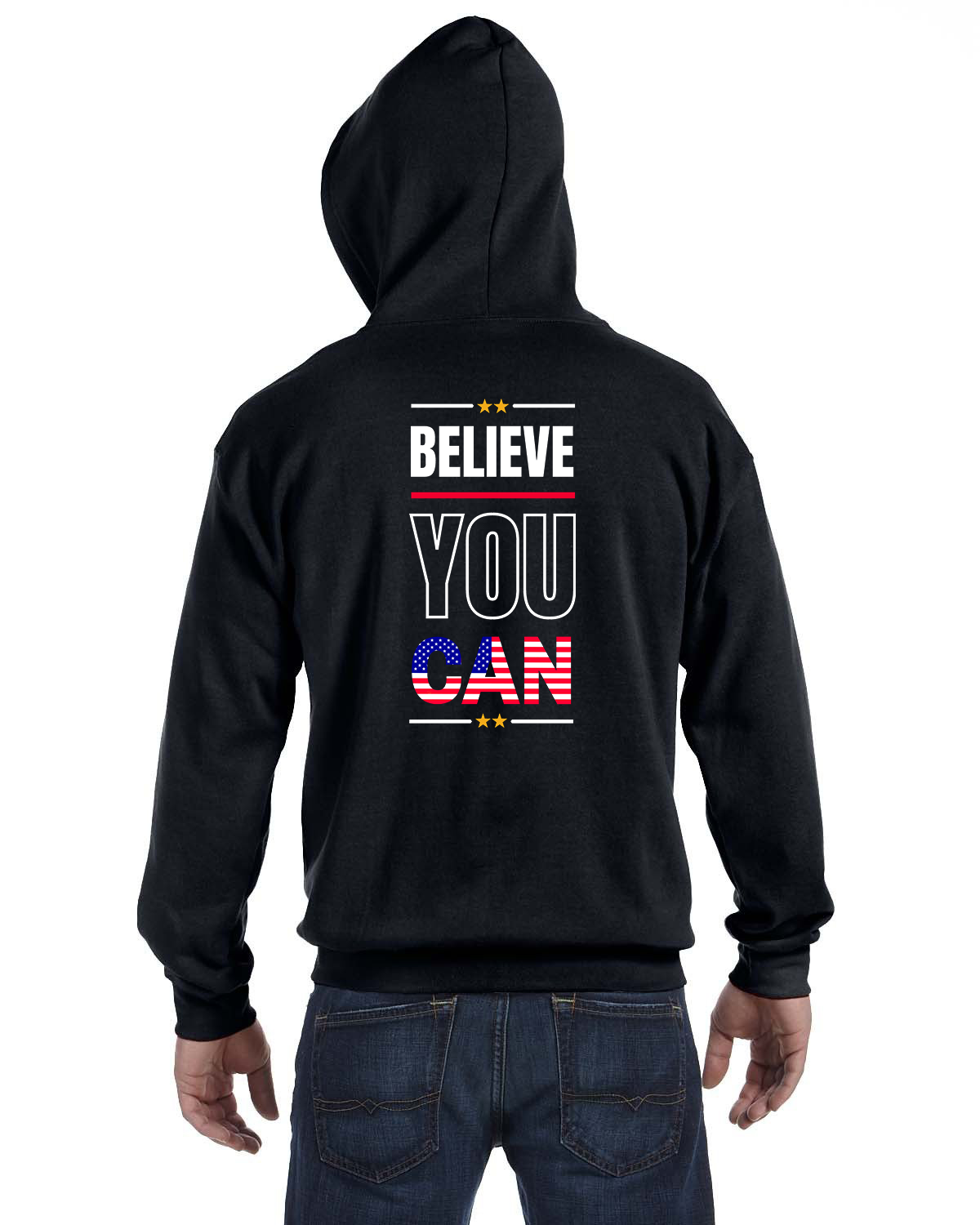 Full Zip Hoodie - L12 Sports Clothing - Believe You Can