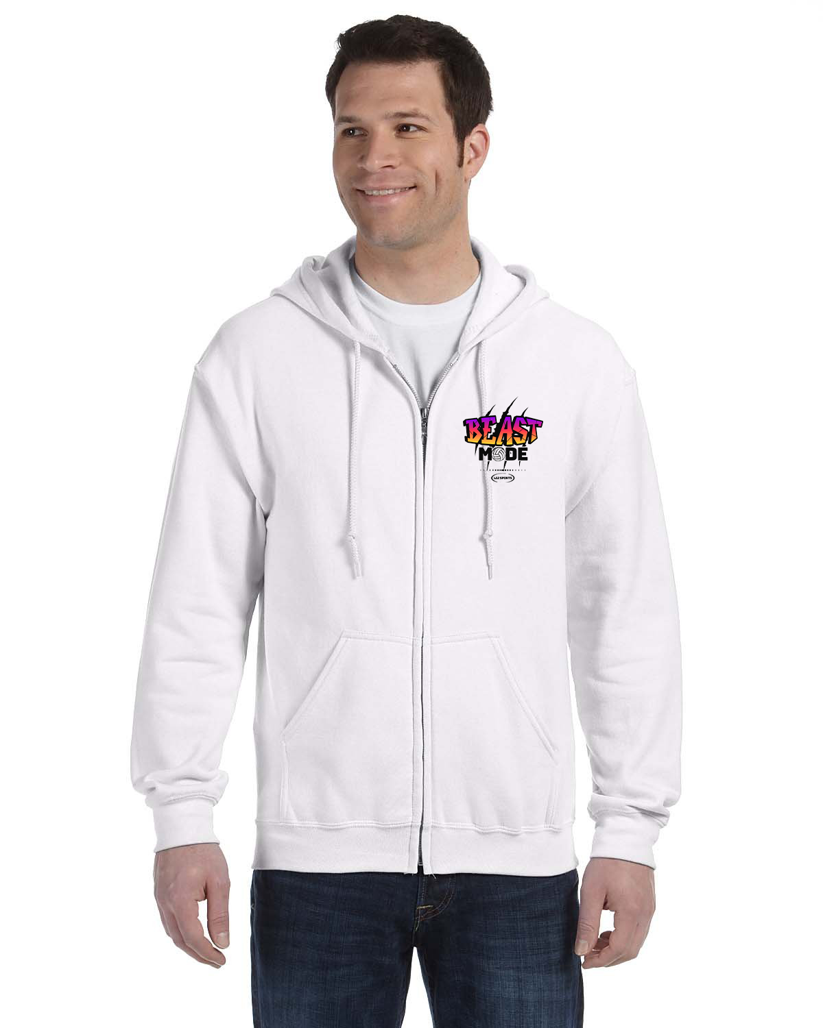 Full Zip Hoodie - L12 Sports Clothing - Beast Mode