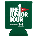 Custom Koozie - Junior Tour - Wordmark White