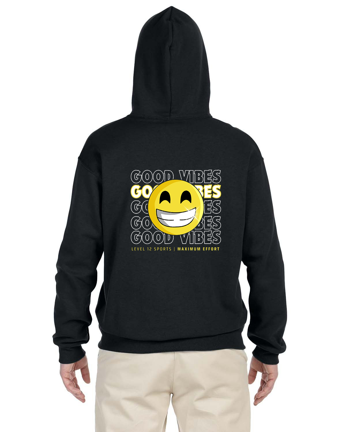 Hoodie - L12 Sports Clothing - Good Vibes