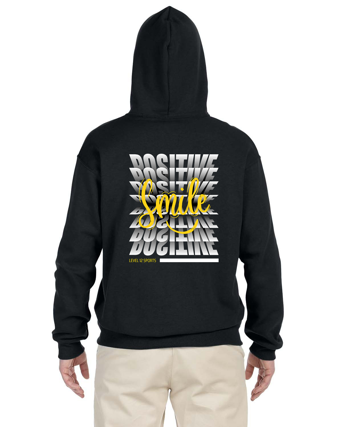 Hoodie - L12 Sports Clothing - Positive Smile