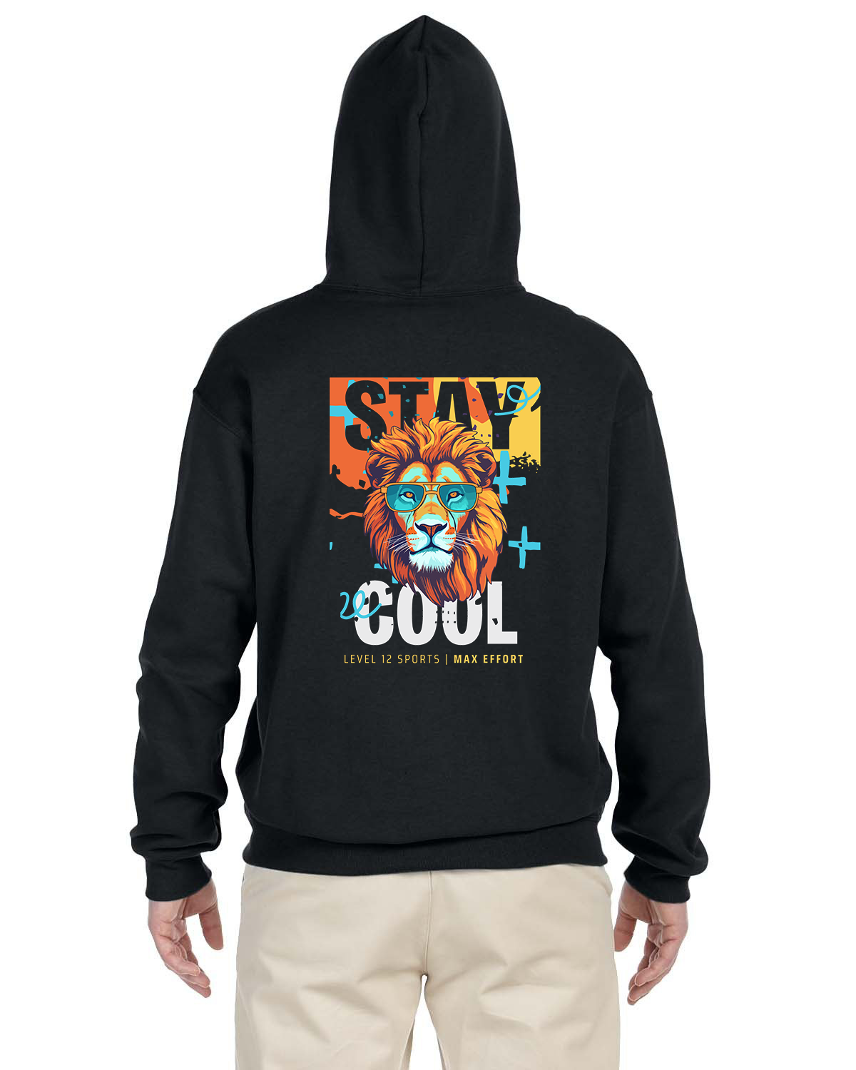 Hoodie - L12 Sports Clothing - Stay Cool (Lion)