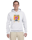 Hoodie - L12 Sports Clothing - Just Living My Best Life