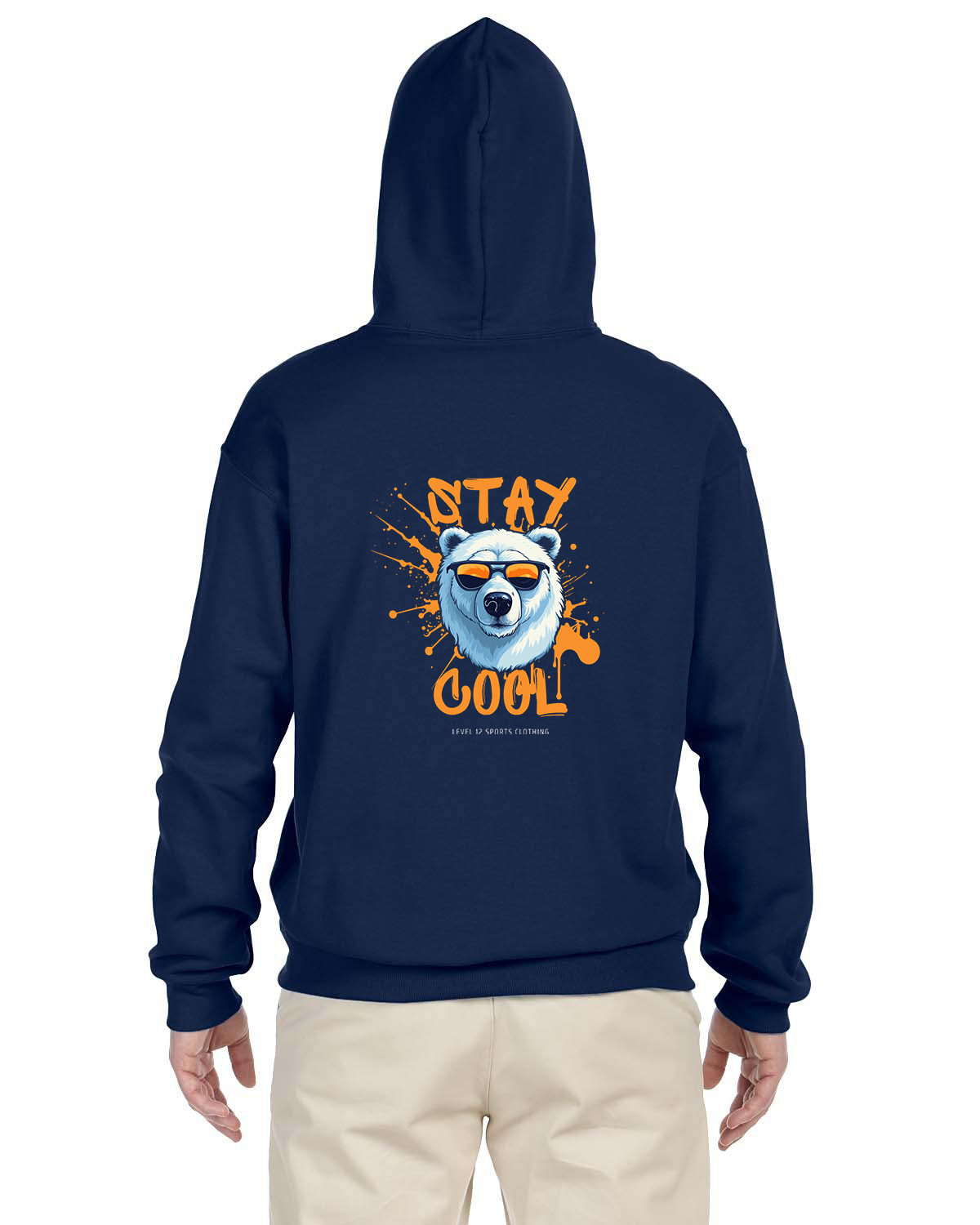 Hoodie - L12 Sports Clothing - Stay Cool (Polar bear)