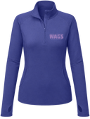 Quarter Zip Hoodies - WAGS Tournament 2026 (Lavender)