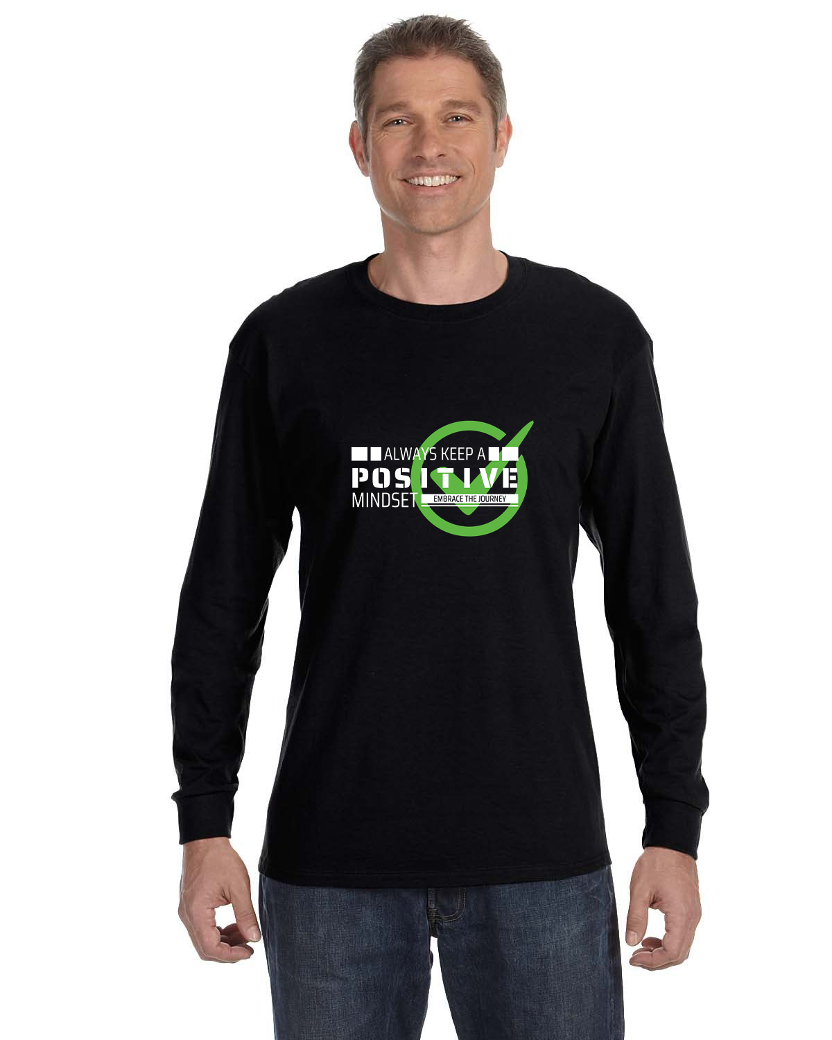 Long Sleeve - L12 Sports Clothing - Positive Mindset