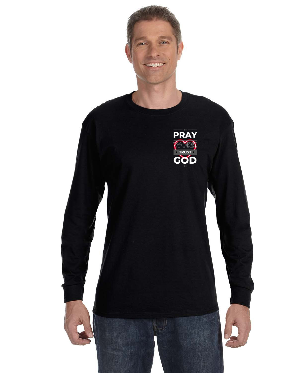 Long Sleeve - L12 Sports Clothing - Pray Work Trust God