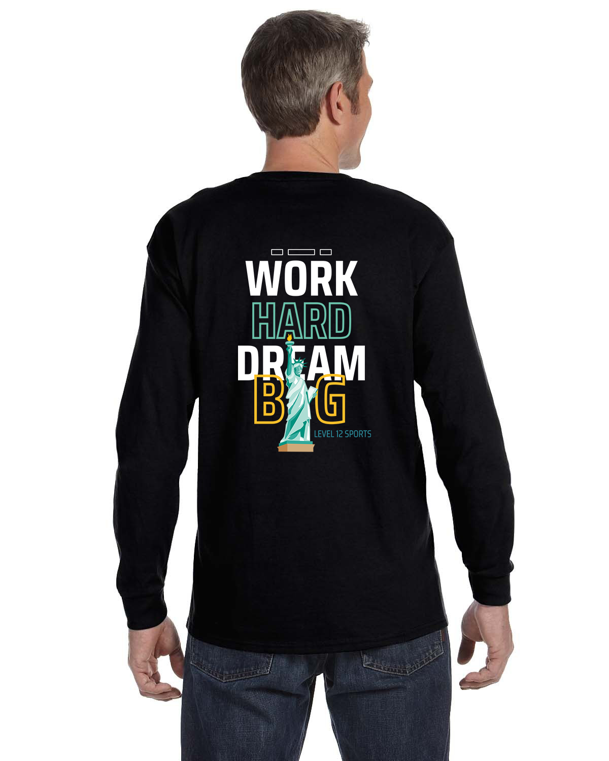 Long Sleeve - L12 Sports Clothing - Work Hard Dream Big