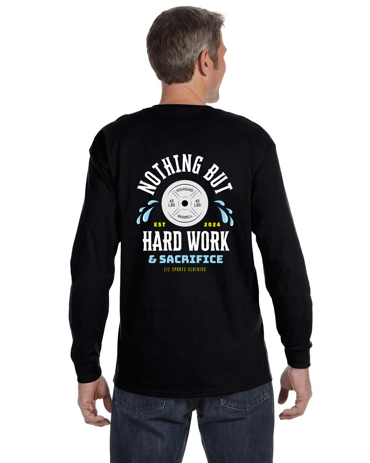 Long Sleeve - L12 Sports Clothing - Hard Work