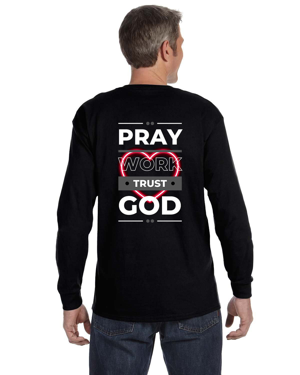 Long Sleeve - L12 Sports Clothing - Pray Work Trust God