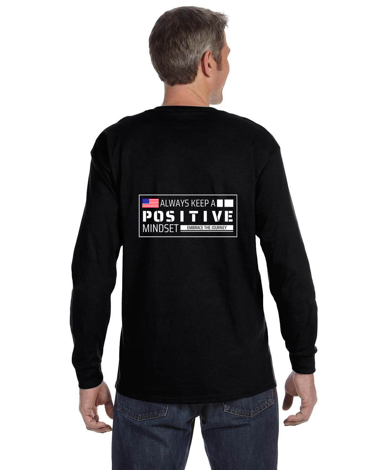 Long Sleeve - L12 Sports Clothing - Always Keep A Positive Mindset