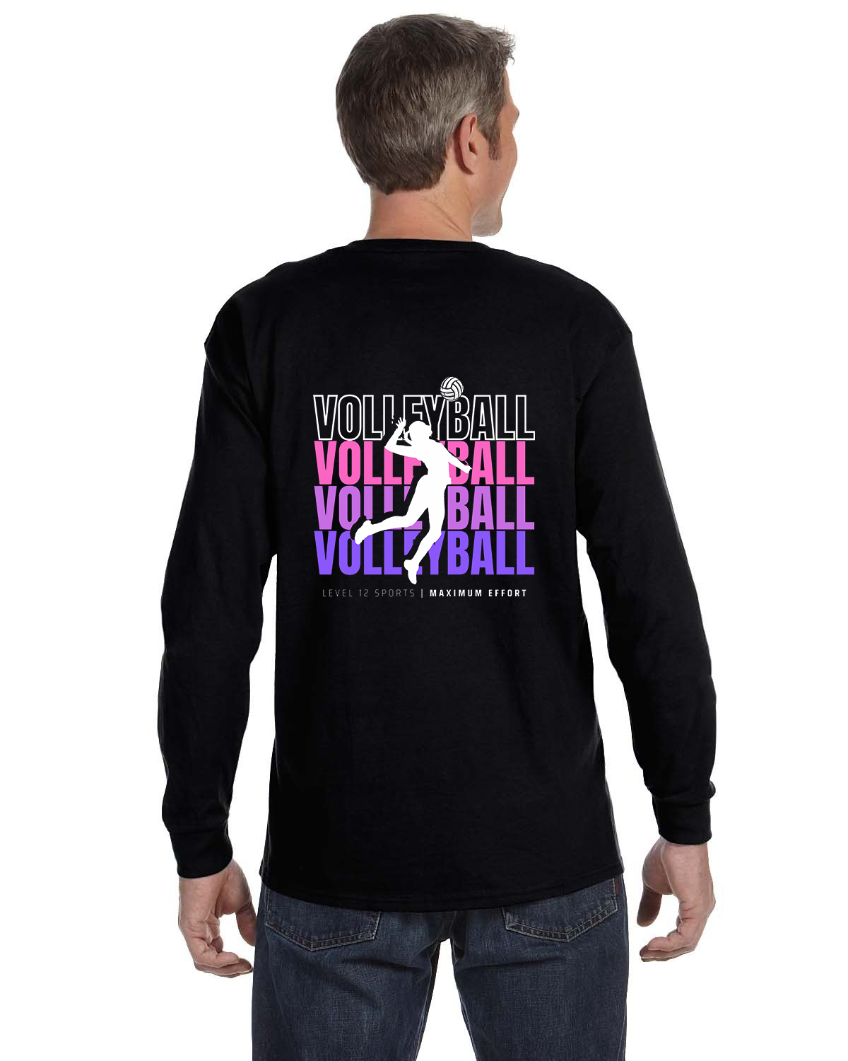 Long Sleeve - L12 Sports Clothing - Volleyball x4