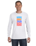 Long Sleeve - L12 Sports Clothing - Work Hard Stay Humble (colorful)
