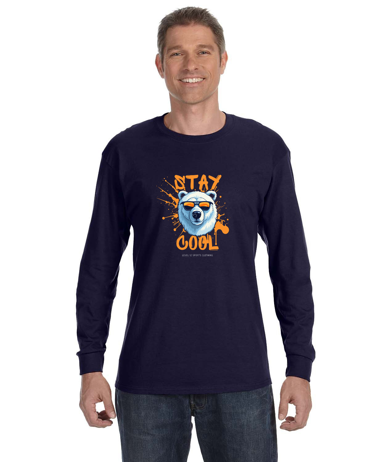 Long Sleeve - L12 Sports Clothing - Stay Cool (Polar bear)