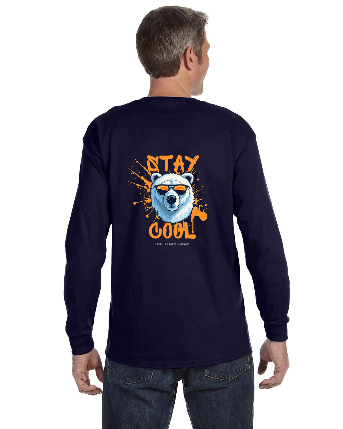 Long Sleeve - L12 Sports Clothing - Stay Cool (Polar bear)