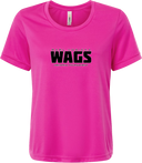 Women's Capital Performance T-Shirt - WAGS Tournament 2026 (Black with outline)