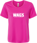 Women's Capital Performance T-Shirt - WAGS Tournament 2026 (White Wordmark)
