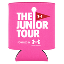 Custom Koozie - Junior Tour - Wordmark White