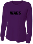 Women's Performance Long Sleeves -  WAGS Tournament 2026 (Black Wordmark)